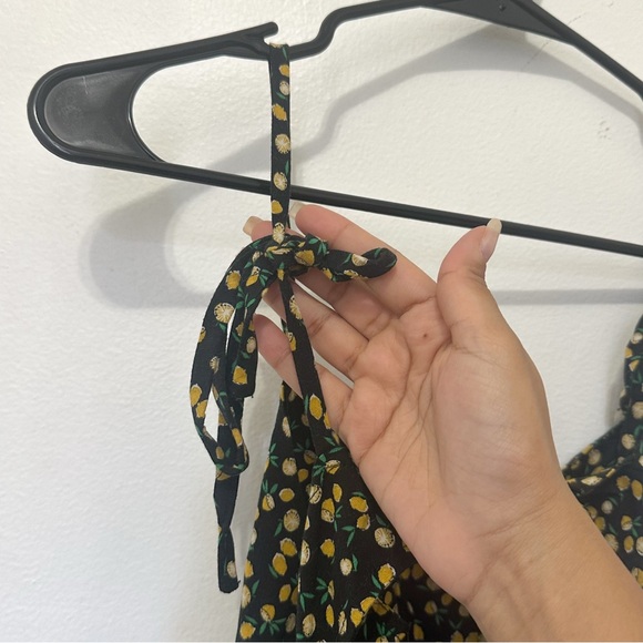 LEMON PRINT MINI DRESS - Picture 7 of 8